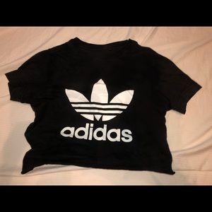 adidas cropped top